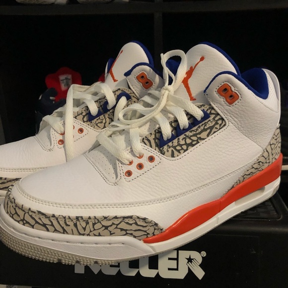 Jordan 3s “Knick’s” - Picture 2 of 5